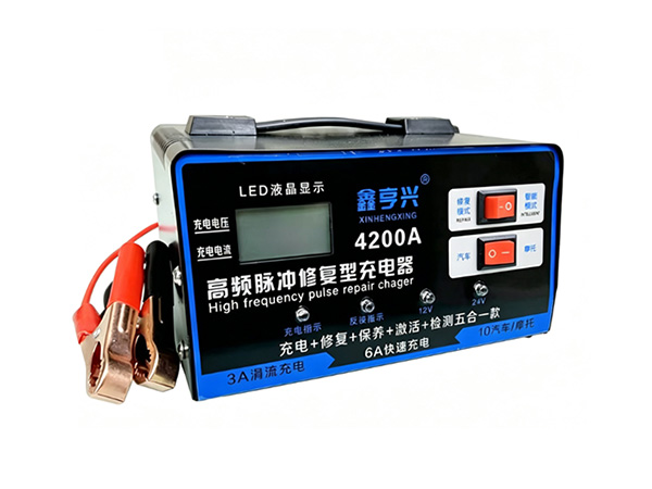 The High Frequency Pulse Repair Charger is an upgraded intelligent charging and maintenance device designed for aging,vulcanized and low-capacity rechargeable batteries.Adopting advanced high-frequency pulse technology,it integrates fast ch